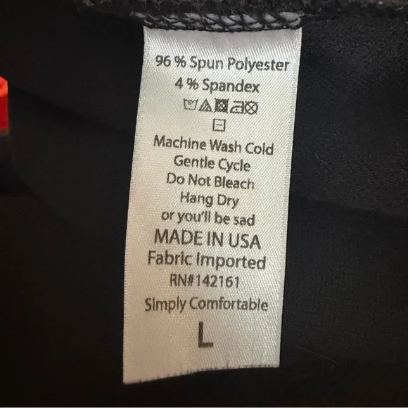 LuLaRoe Classic Black Pencil Skirt - Picture 4 of 4